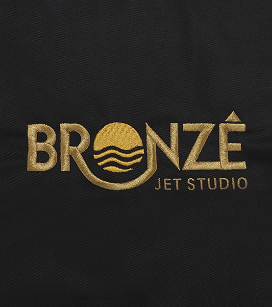 Bordado Bronzé Jet Studio