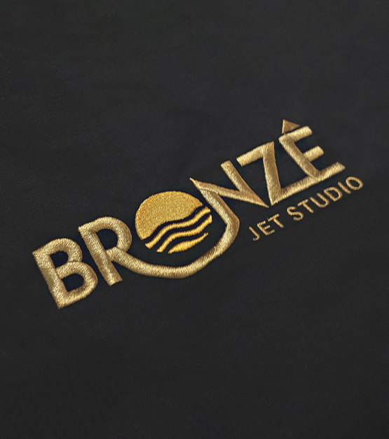 Bordado Bronzé Jet Studio